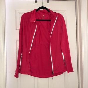 Pink lightweight jacket